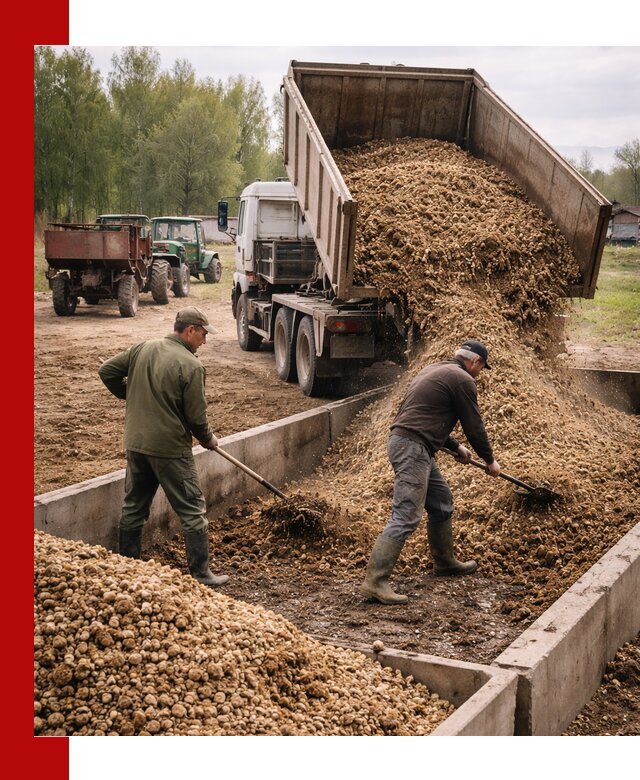 Куриный помет с доставкой в Кингисеппе оптом и в розницу
