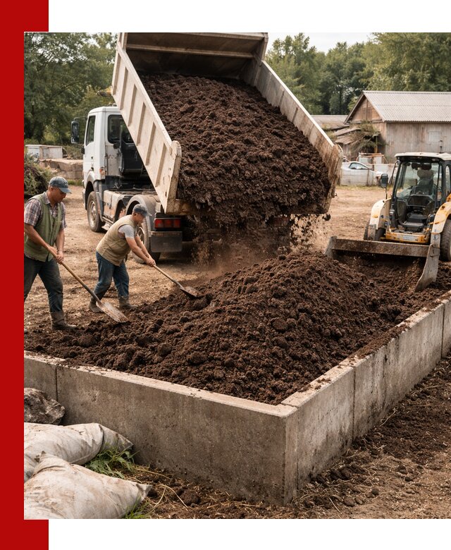 Доставка и продажа биогумуса в Кингисеппе оптом и в розницу