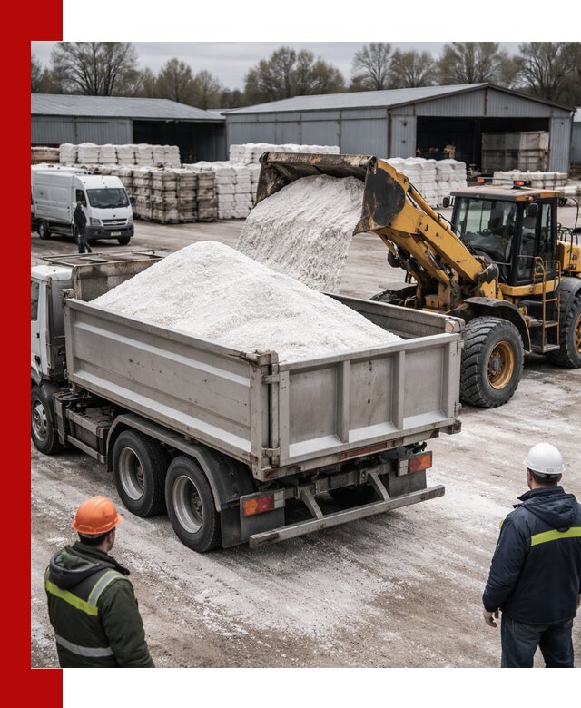 Поставка технической соли с доставкой в Кингисеппе