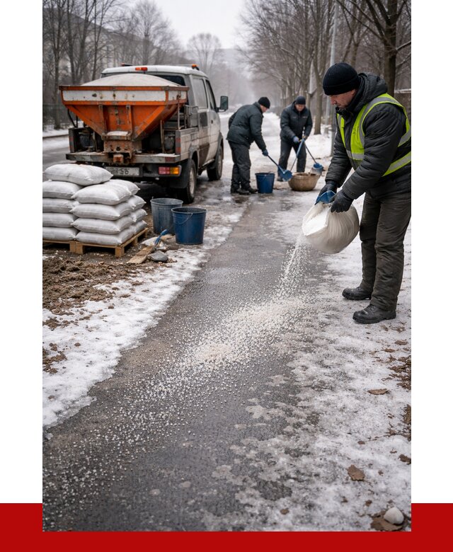 Реагент против гололеда в Кингисеппе с доставкой от 4673 р. | ПРОНЕРУДКгп