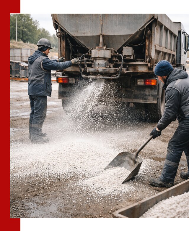 Доставка и продажа хлористого кальция в Кингисеппе