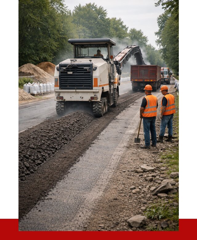 Фрезерованный асфальт в Кингисеппе от 2284 р./куб. | ПРОНЕРУДКгп