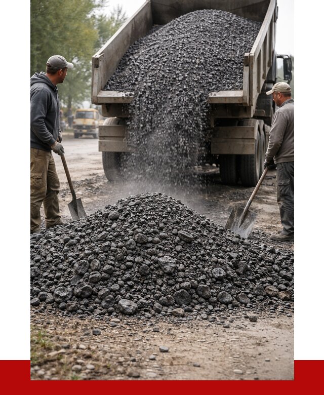 Дробленый асфальт в Кингисеппе от 2908 р. с доставкой | ПРОНЕРУДКгп