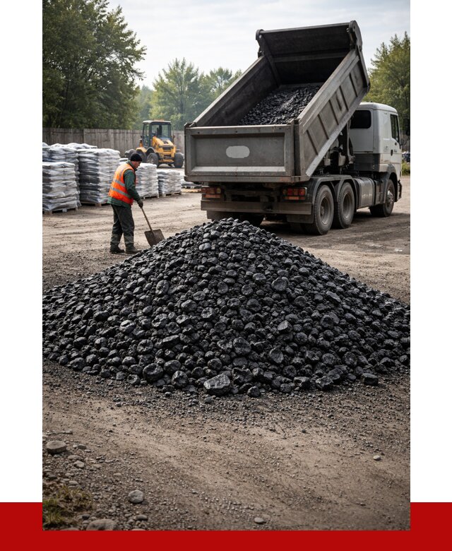 Купить уголь орех в Кингисеппе с доставкой от 7788 р. | ПРОНЕРУДКгп