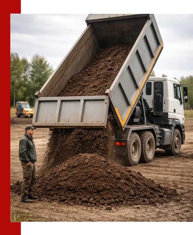 Аренда самосвала с водителем в Кингисеппе для сыпучих грузов и навоза