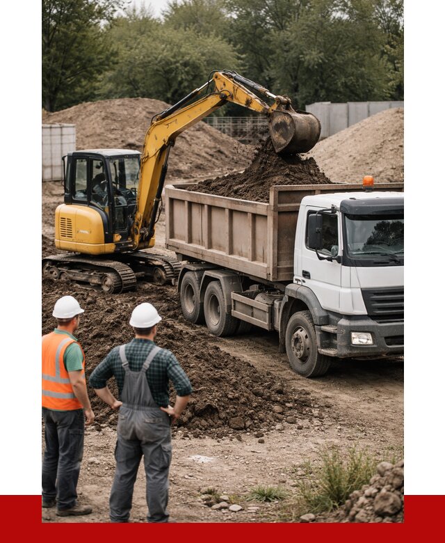 Вывоз грунта в Кингисеппе от 4673 р. самосвалом | ПРОНЕРУДКгп