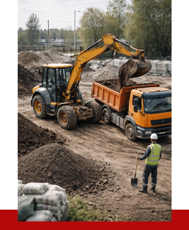 Разработка грунта в Кингисеппе от 4673 р. под ключ, ПРОНЕРУДКгп