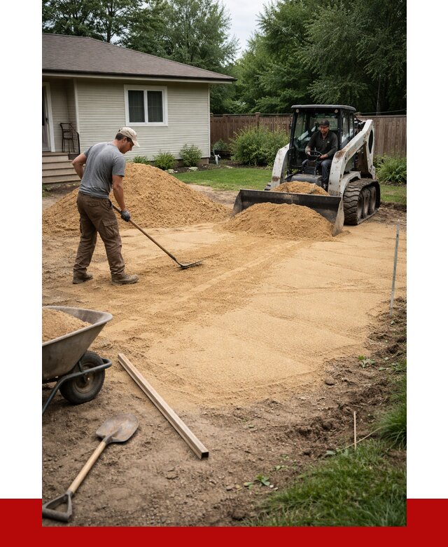 Отсыпка участка песком в Кингисеппе, от 2596 р., ПРОНЕРУДКгп