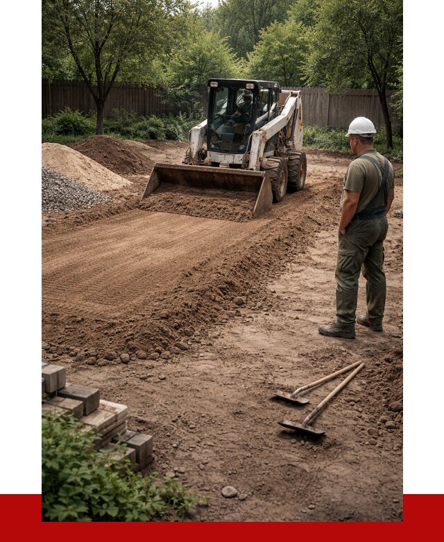 Выравнивание участка под ключ в Кингисеппе от 3634 р. | ПРОНЕРУДКгп